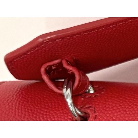 NWOT ELIZABETH AND JAMES Red Leather Crossbody/Shoulder/Top-Handle Bag - $495 - Picture 14 of 14